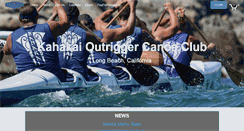 Desktop Screenshot of kahakaioutrigger.com