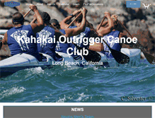 Tablet Screenshot of kahakaioutrigger.com
